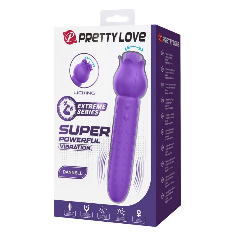 Pretty Love Dannell Zungenstimulator – Lila