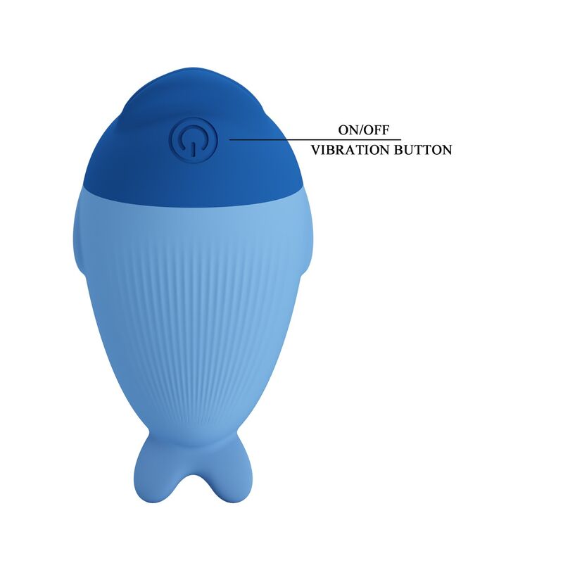 Pretty Love Dolphin Mini-Vibrator – Blau