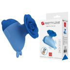 Pretty Love Dolphin Mini-Vibrator – Blau