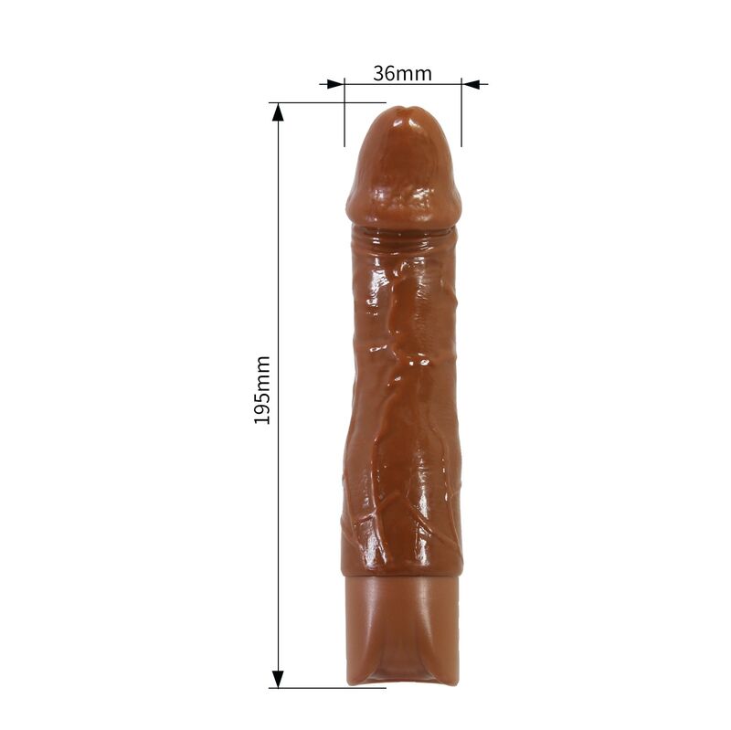 Pretty Love Donald Vibrator 19,5 cm – Braun