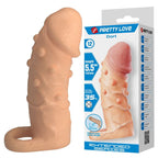Pretty Love Dort Penishülle 14 cm – Natur