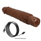 Pretty Love Duke Vibrator 23,5 cm – Braun