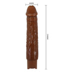 Pretty Love Duke Vibrator 23,5 cm – Braun