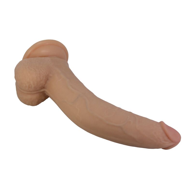 Pretty Love Ellcument Flexibler Dildo 18 cm Ø 4,5 cm TPE Natur