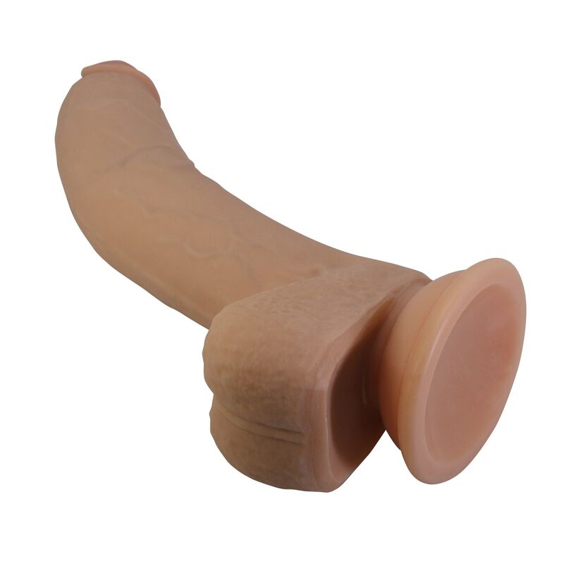 Pretty Love Ellcument Flexibler Dildo 18 cm Ø 4,5 cm TPE Natur