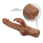 Pretty Love Ellison Rabbit-Vibrator 22,6 cm – Braun