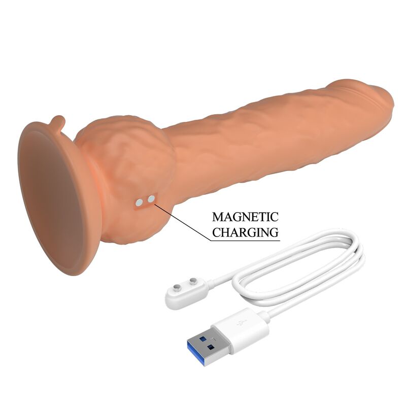 Pretty Love Eren Stoßvibrator 20,5 cm – Natur