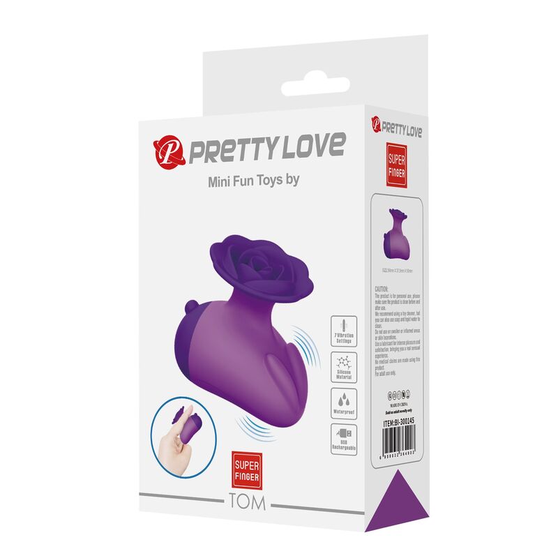 Pretty Love Blütenkopf-Klitorisstimulator – Lila