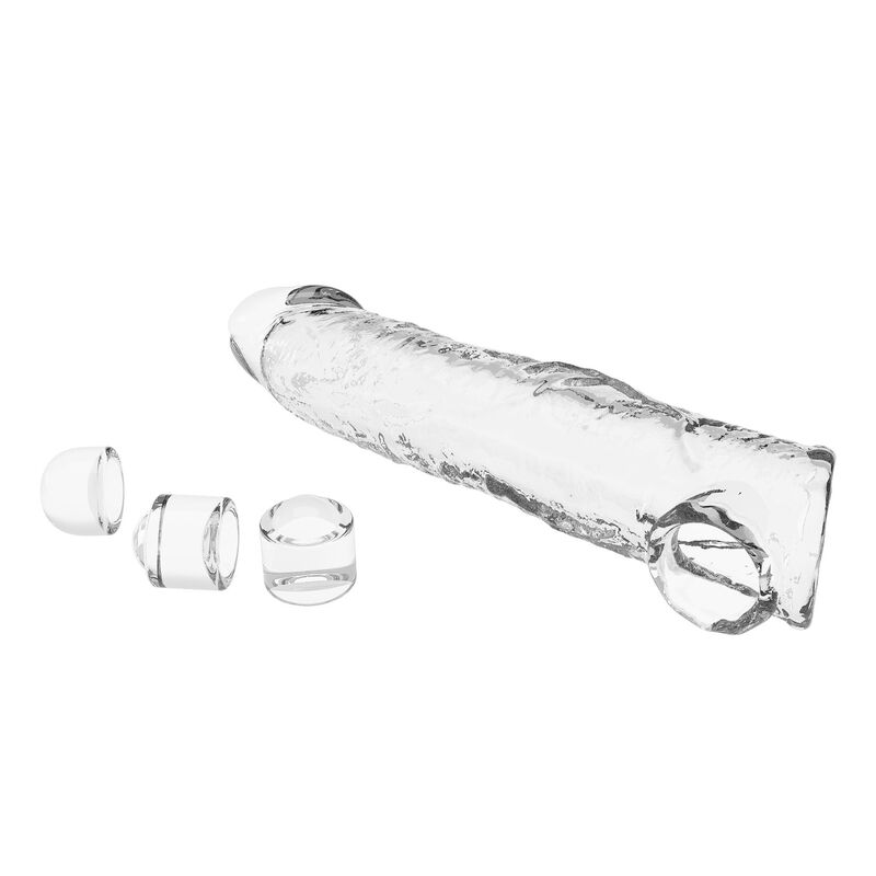 Pretty Love Verstellbare Penishülle 26 cm – Transparent
