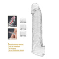 Pretty Love Verstellbare Penishülle 26 cm – Transparent