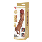 Pretty Love Verstellbare Penishülle 28 cm – Braun