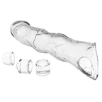 Pretty Love Verstellbare Penishülle 28 cm – Transparent