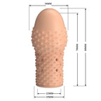 PRETTY LOVE – GEEK'S PENISHÜLLE FÜR EINEN DICKEREN PENIS IN NATURFARBE