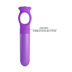 Pretty Love Giana Mini-Massager mit Griffring – Lila
