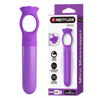 Pretty Love Giana Mini-Massager mit Griffring – Lila