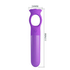 Pretty Love Giana Mini-Massager mit Griffring – Lila