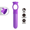 Pretty Love Giana Mini-Massager mit Griffring – Lila