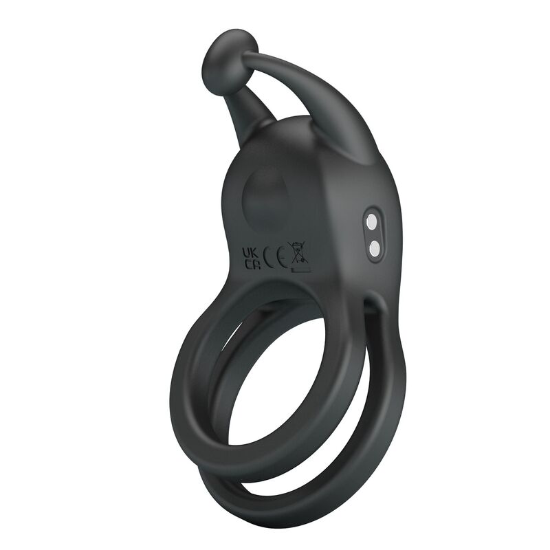 Pretty Love Goodwin Doppelring-Vibrator – Schwarz