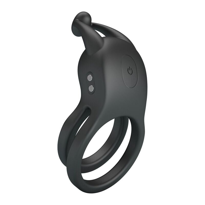 Pretty Love Goodwin Doppelring-Vibrator – Schwarz