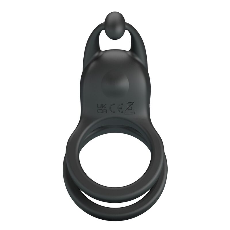 Pretty Love Goodwin Doppelring-Vibrator – Schwarz