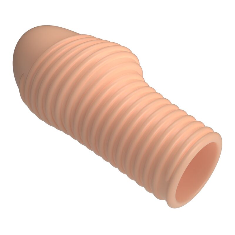 PRETTY LOVE – HEISSER PENISSÄRMEL FÜR EINEN DICKEREN PENIS IN NATÜRLICHER FARBE