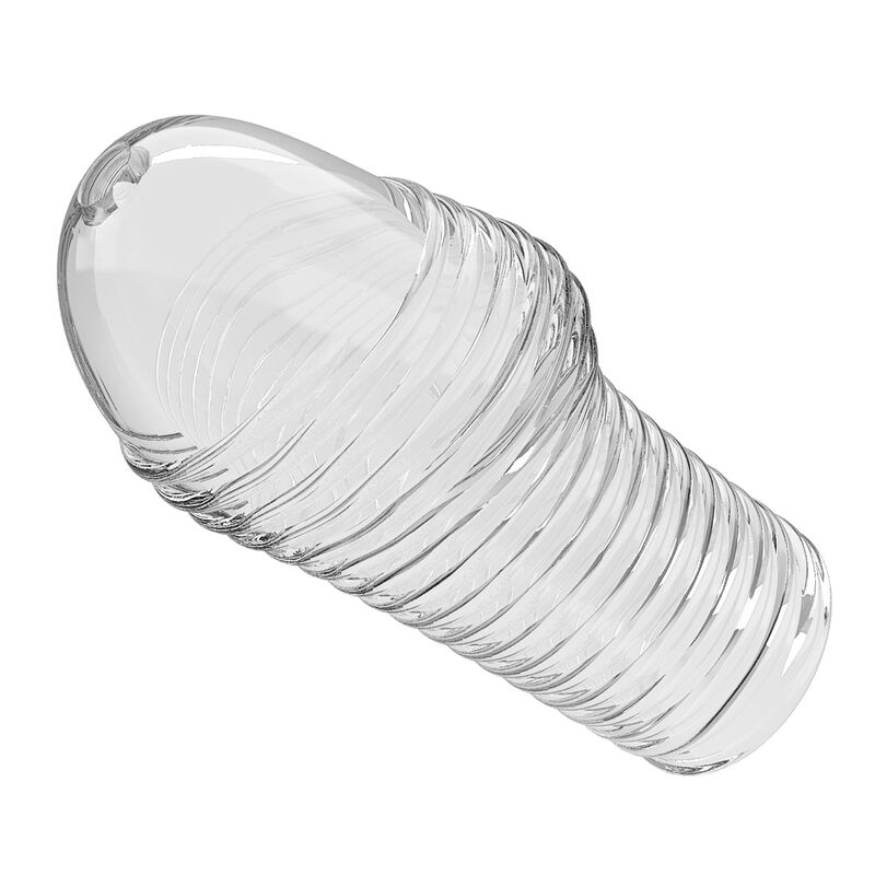 PRETTY LOVE – HEISSER PENISSÄRMEL FÜR EINEN DICKEREN PENIS (TRANSPARENT)