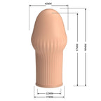 PRETTY LOVE – HUEL PENISSÄRMEL FÜR EINEN DICKEREN PENIS IN FLEISCHFARBE