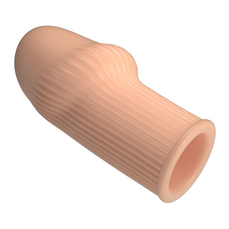 PRETTY LOVE – HUEL PENISSÄRMEL FÜR EINEN DICKEREN PENIS IN FLEISCHFARBE