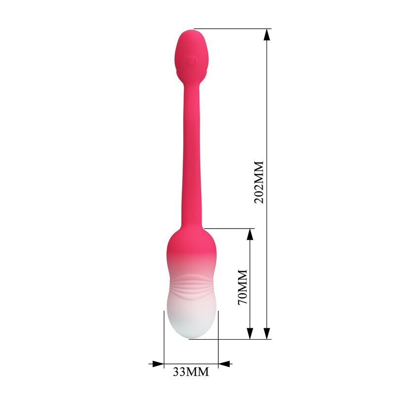Pretty Love App-Vibrationsei 12 Modi – Pink