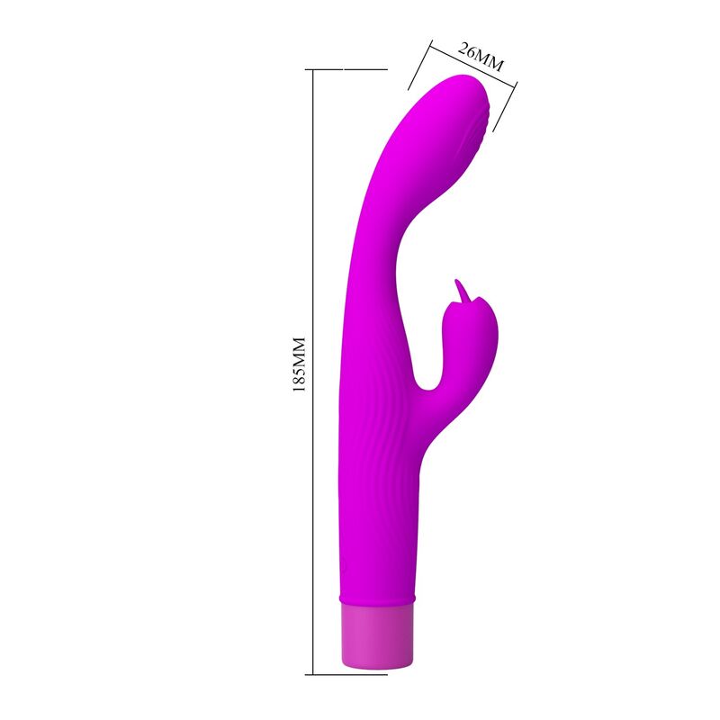 Pretty Love Jene Dual-Vibrator – Lila