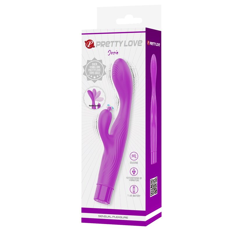 Pretty Love Jene Dual-Vibrator – Lila