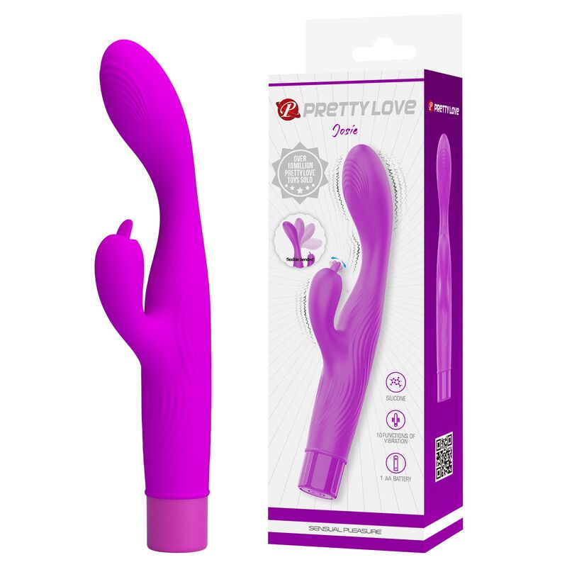 Pretty Love Jene Dual-Vibrator – Lila