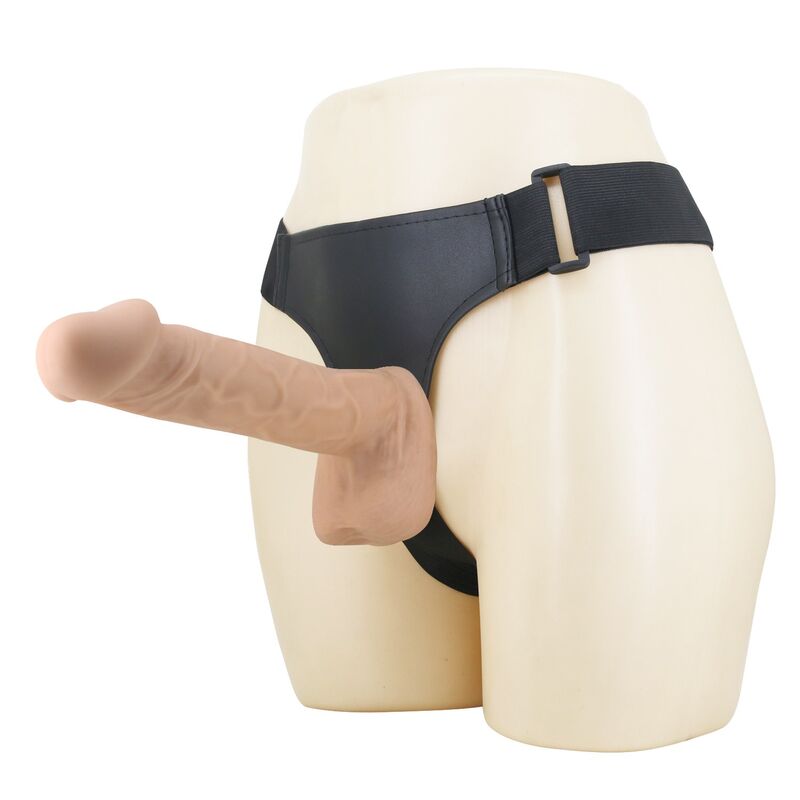 Pretty Love Kaspar Strap-on-Set 21 cm – Natur