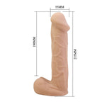 Pretty Love Kaspar Strap-on-Set 21 cm – Natur