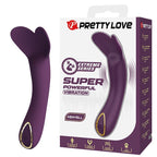 PRETTY LOVE - KENYELL WIEDERAUFLADBARER VIBRATOR MIT 10 FUNKTIONEN, LILA