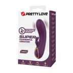 PRETTY LOVE - LANDYN WIEDERAUFLADBARER HASENVIBRATOR MIT 10 FUNKTIONEN, LILA