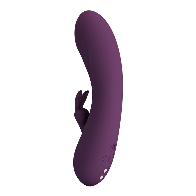 PRETTY LOVE - LANDYN WIEDERAUFLADBARER HASENVIBRATOR MIT 10 FUNKTIONEN, LILA