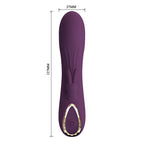 PRETTY LOVE - LANDYN WIEDERAUFLADBARER HASENVIBRATOR MIT 10 FUNKTIONEN, LILA
