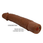 Pretty Love Leonardo Vibrator 20 cm – Braun