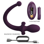 Pretty Love Lioea Vibrierender Anal Plug mit Schwanz & Fernbedienung Lila