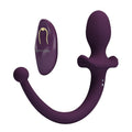 Pretty Love Lioea Vibrierender Anal Plug mit Schwanz & Fernbedienung Lila