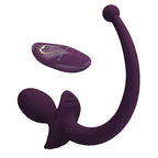 Pretty Love Lioea Vibrierender Anal Plug mit Schwanz & Fernbedienung Lila