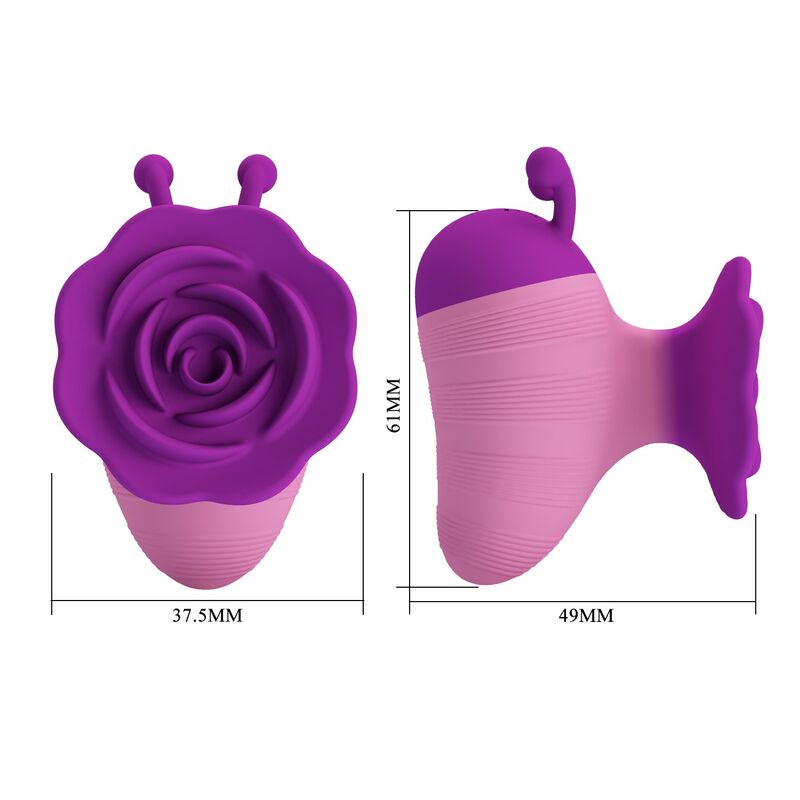 Pretty Love Little Bee Klitorisstimulator – Lila-Rosa