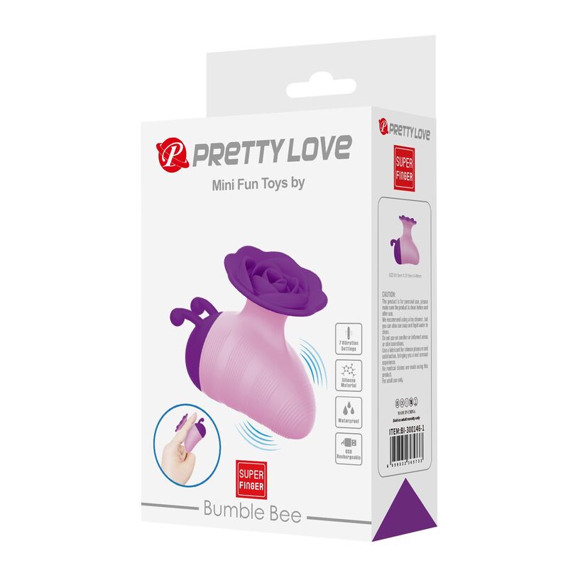 Pretty Love Little Bee Klitorisstimulator – Lila-Rosa