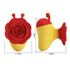 Pretty Love Little Bee Klitorisstimulator, 7 Modi, Rot/Gelb – Produktansicht 8
