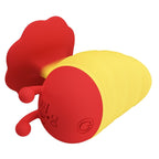 Pretty Love Little Bee Klitorisstimulator, 7 Modi, Rot/Gelb – Produktansicht 4