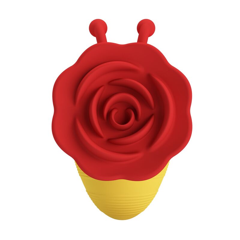 Pretty Love Little Bee Klitorisstimulator, 7 Modi, Rot/Gelb – Produktansicht 5