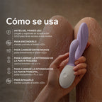 LELO - INA TWIST DOPPELVIBRATOR HASE FÜR G-PUNKT UND KLITORIS LAVENDEL