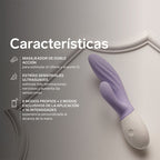 LELO - INA TWIST DOPPELVIBRATOR HASE FÜR G-PUNKT UND KLITORIS LAVENDEL