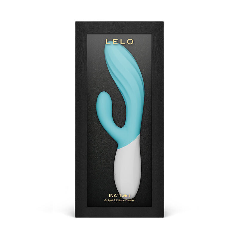 LELO - INA TWIST DOPPELVIBRATOR HASE FÜR G-PUNKT UND KLITORIS BLAU
